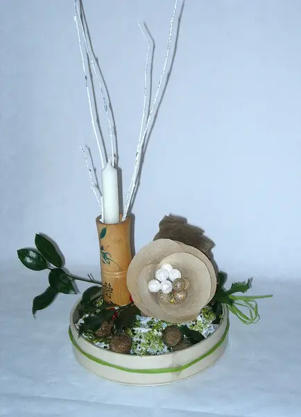 Perle de sables – composition florale artistiques de Florence Boutoulle, tirées d’une œuvre originale, proposées par Fébécréations.fr